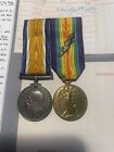 Brytyjski Medal Wojny i Zwycięstwa z I wojny światowej MiD dla sierżanta Jenningsa Armii Korpusu Weterynaryjnego
