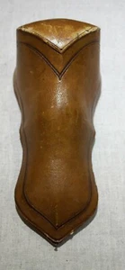 Rare vintage leather jewelery box from the nineteenth century used condition - Bild 1 von 12