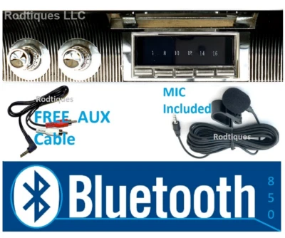 1958-1960 Cadillac Bluetooth Radio 4 Displays 2 Sub Outs DigaDial 850 - Image 1 of 4