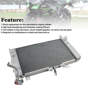 39060-0758 Radiator Cooling Engine Cooler For Kawasaki ZX-4R ZX-4RR 2023 2024 - Picture 1 of 11