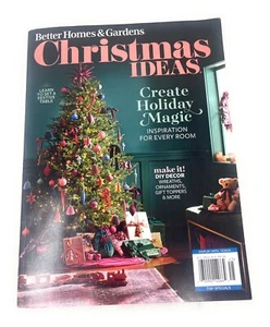 Better Homes & Gardens Magazine Christmas Ideas 2024 DIY Decor Holiday Magic New - Picture 1 of 3
