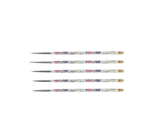 Floral Detailing Nail Art Brush Set DL- C403 - Picture 1 of 1