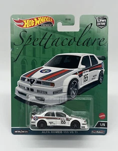 2023 Hot Wheels 1:64 Car Culture Spettacolare Alfa Romero 155 V6 TI Bilsten Deco - Picture 1 of 9