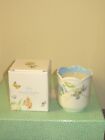 Lenox Butterfly Meadow /Blue Geranium Pillar Candle / Holder Never Used