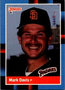 Mark Davis Donruss Padres 1987 Card Number 64 Highlights Major League - Picture 1 of 2