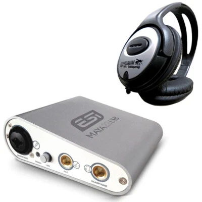 ESI MAYA 22 USB Audio-Interface + Kopfhörer - Bild 1 von 4