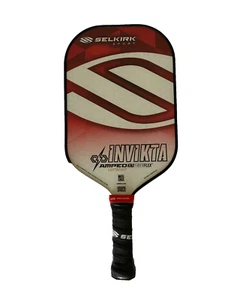 Selkirk Sport Pickleball Paddle AMPED INVIKTA LW Red/White Factory 2nd - Picture 1 of 2