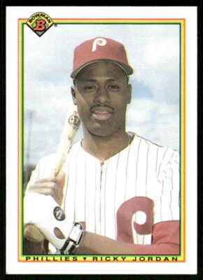 1990 Bowman #156 Ricky Jordan - Image 1 of 2
