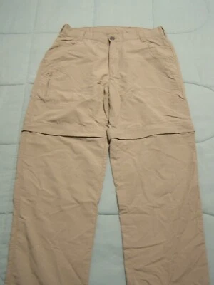 Pantalones de Senderismo Convertibles Sierra Nylon Blanco Para Hombre Talla S Entrepierna 31 Crema Caqui Foto 1 de 4