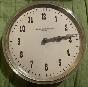 Vintage Churchill Clockworks Regulator Face Dial Hands - Picture 1 of 3
