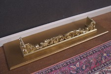 Fireplace Hearth  &  Fender  Set ~ Dollhouse Miniature ~ 1:12 scale ~ Room Box