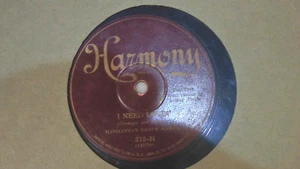 HARMONY RECORDS #313 THE MANHATTAN DANCE MAKERS 78 RPM - Picture 1 of 2