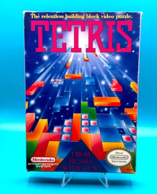 Nintendo NES - Tetris Game - Complete in Box - Tested - Awesome condition - Image 1 of 4