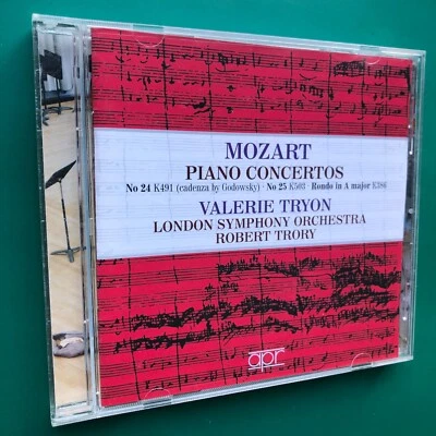 Mozart PIANO CONCERTOS 24, 25; RONDO Classical CD Robert Trory LSO Valerie Tryon - Image 1 of 4