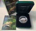 New Zealand Proof: 2007 $5 Tuatara (Nz Living Dinosaur) Silver Frosted Coin