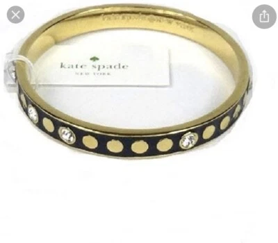 $48 Kate Spade Spot the Spade Brazalete Pulsera Azul Z319 Foto 1 de 4