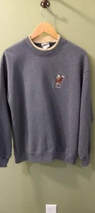 Vintage 90’s Alaska Lee Heavyweight Crewneck Sweatshirt Large Embroidered Moose - Picture 1 of 6