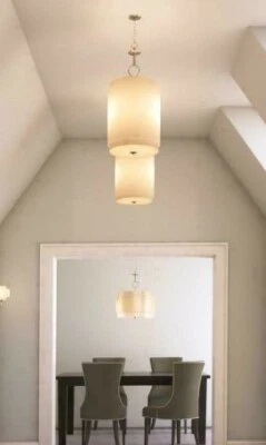 Colgante de vestíbulo de 3 luces Progress Ashbury Collection, Silver Ridge P3932-134 Foto 1 de 4