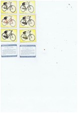 Rare Raleigh All The Steel Bicycle Cards Full Set 48