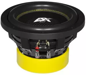 ESX QXE10D2 25 cm (10”) Woofer Compact Subwoofer 600/1200 Watt RMS/Max 2 + 2 Ohm - Bild 1 von 8