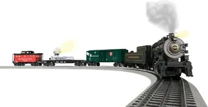 O Lionel 3-Rail PRR KEYSTONE SPECIAL: 0-8-0 Loco, 3 Cars, SOUND, Remot, Trak NIB - Picture 1 of 2