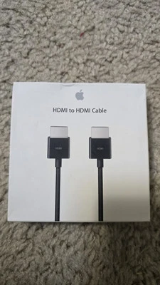 Apple HDMI to HDMI Cable MC838LL/B | Black | New - Image 1 of 2
