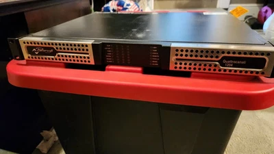 Powersoft Quattrocanali 1204 1,200-watt 4-channel Power Amplifier - Image 1 of 2