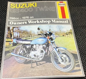 Suzuki GS400 Twins 398cc 1976 on Haynes workshop manual 27047 C113 - Picture 1 of 21
