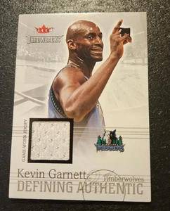 2004-05 Fleer Throwbacks Defining Authentic Jersey Kevin Garnett #DA-KG HOF - Bild 1 von 2