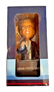 John Forslund Firmado Talking Bobblehead Seattle Kraken 2023 Hockey NHL Autógrafo - Imagen 1 de 5