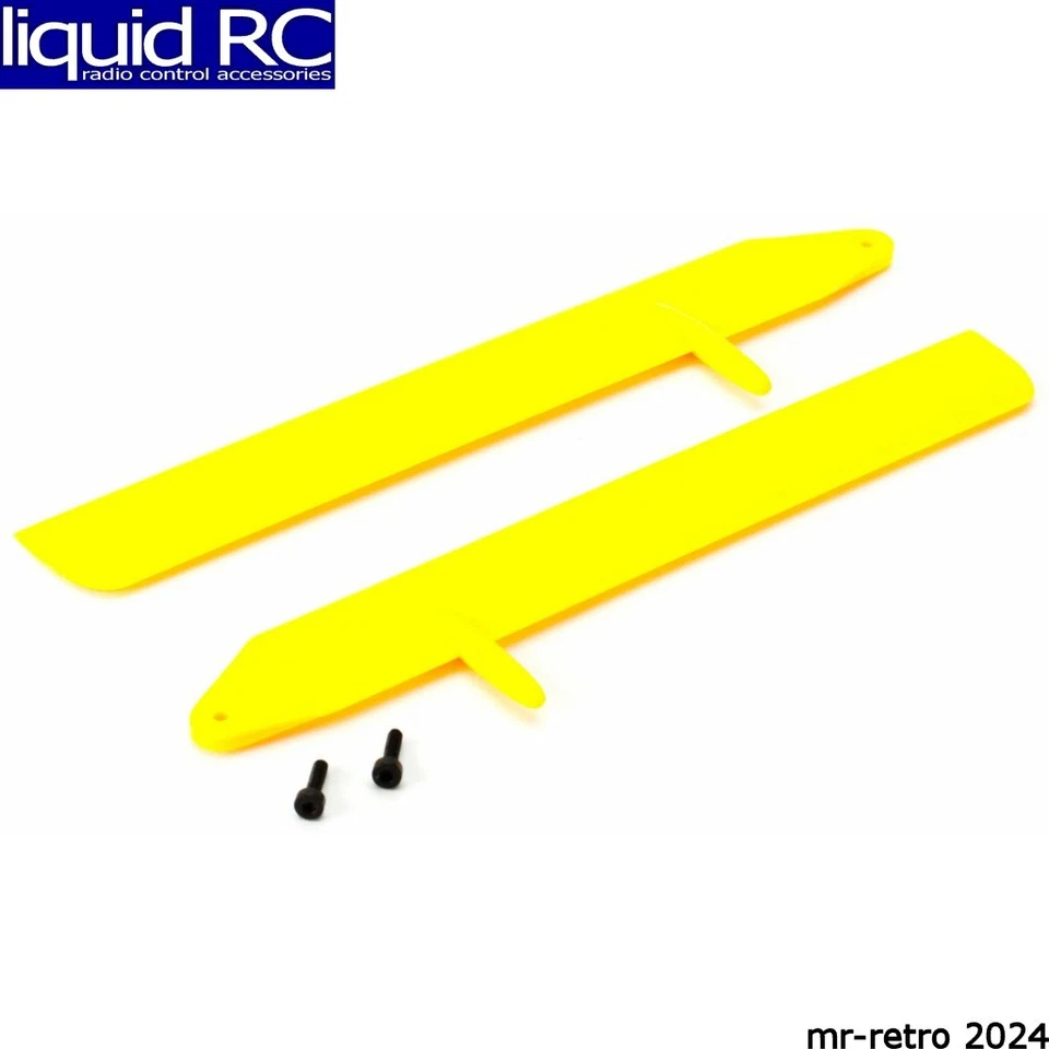 Blade Helis 3715YE Fast Flight Main Rotor Blade Set Yellow: 130 X - Image 1 of 1
