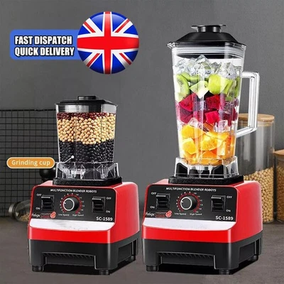 2L Commercial Food Blender Juicer Mixer Crusher Processor Grinder Powerful 4500W - Image 1 of 4