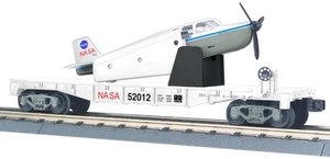 🚂MTH 30-76477 Nasa Flatcar with Airplane NIB - Picture 1 of 1