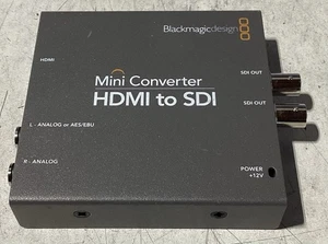 Mini convertidor Blackmagic Design SDI a HDMI ** Sin adaptador de corriente - Imagen 1 de 5
