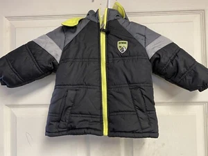 12m Child Jacket Kids Winter Snow, Xtreme, Toddler, Puffer, Yellow & Black - Picture 1 of 11