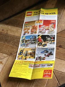 Vintage Lego Advertisement With Coupons 1986 - Picture 1 of 7