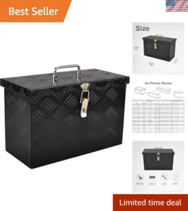 16 Inch Waterproof Aluminum Truck Tool Box for Secure Storage - Picture 1 of 11