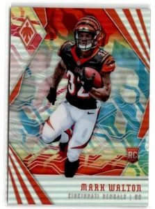 Mark Walton Cincinnati Bengals 2018 Panini Phoenix Color Burst #131 - Picture 1 of 2
