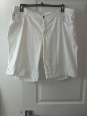 Womens shorts Plus size 18W, Fashion Bug, white - Image 1 of 2