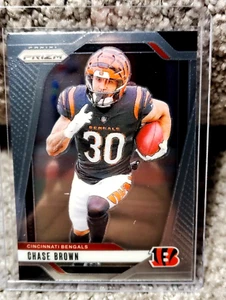 2024 Panini Prizm -#60 Chase Brown - Picture 1 of 2