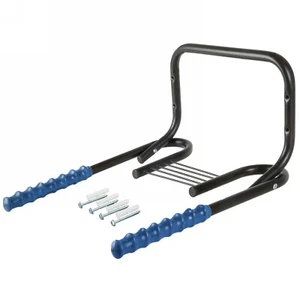 Soporte De Pared Para Bicicleta M-Wave Plegable Negro, 40Kg, Ahorra Espacio - Imagen 1 de 6