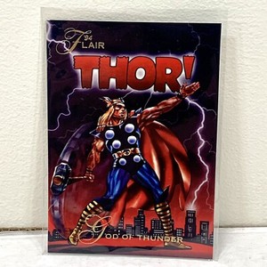 1994 Flair Marvel Universe Annual Trading Cards #4 Thor: God of Thunder
