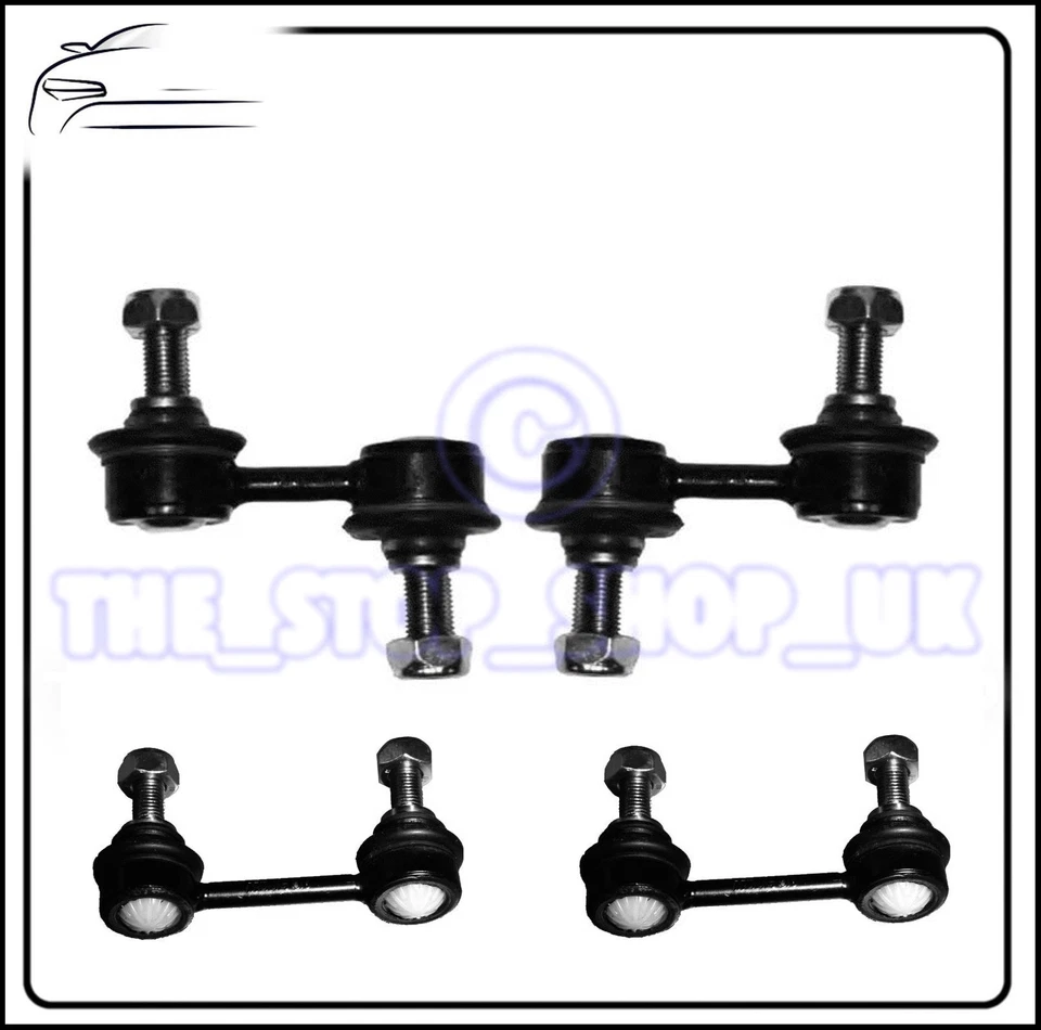 To Fit Subaru Legacy IV 2003on -  Front & Rear Anti Roll Bar Drop Link Rods Bars - Image 1 of 1