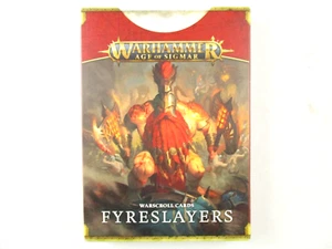Tarjetas de rollo de guerra Fyreslayers [x1] [Age of Sigmar] - Imagen 1 de 2