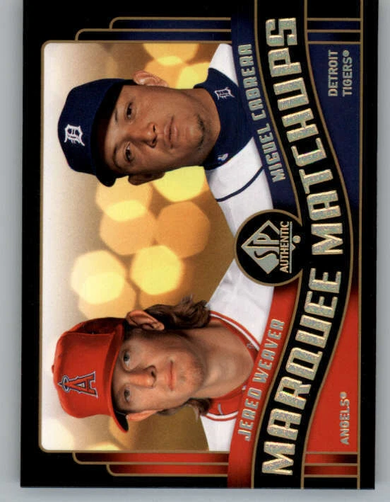 2008 SP Authentic #MM45 Jered Weaver/Miguel Cabrera (ref 153706) - Image 1 of 2