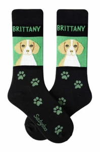 Brittany Crew Socken Unisex Grün - Bild 1 von 1