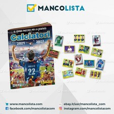 Missing figures footballers Panini 2021/22 Mancolista 2022 READ WELL