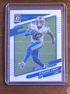 2021 Donruss Optic Football D'Andre Swift #85 - Picture 1 of 1