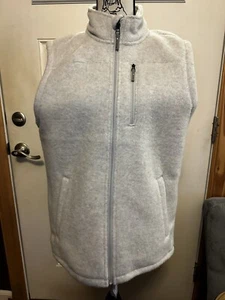 Nuovo con etichette / $115 ~ Smartwool Hudson Trail Fleece Gilet misto lana / grigio erica / Med - Foto 1 di 6