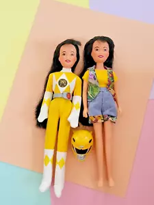 Bambole Power Rangers St of 2 per ragazze Trini bambola Ranger gialla - Foto 1 di 4
